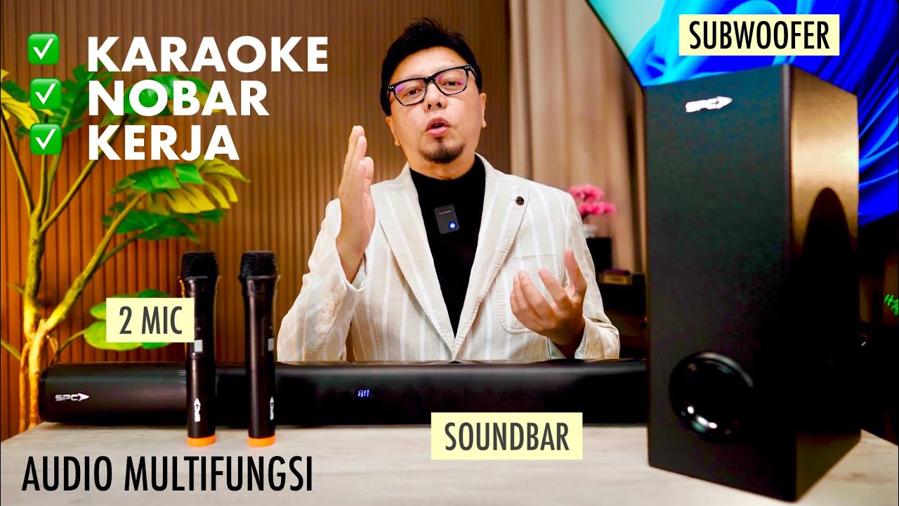 Ultimate Home Karaoke Soundbar Solution for Entertainment