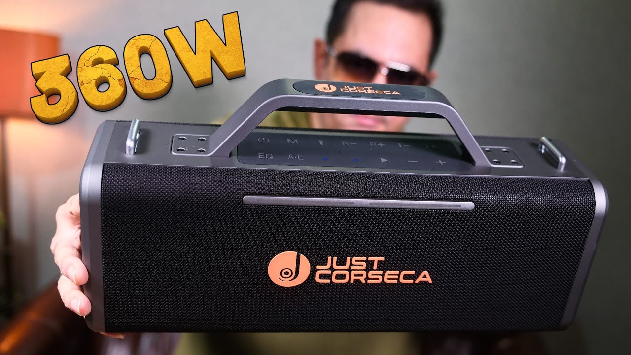 Coreseca Sonic Stream Review: Premium 360W Portable Party Speaker