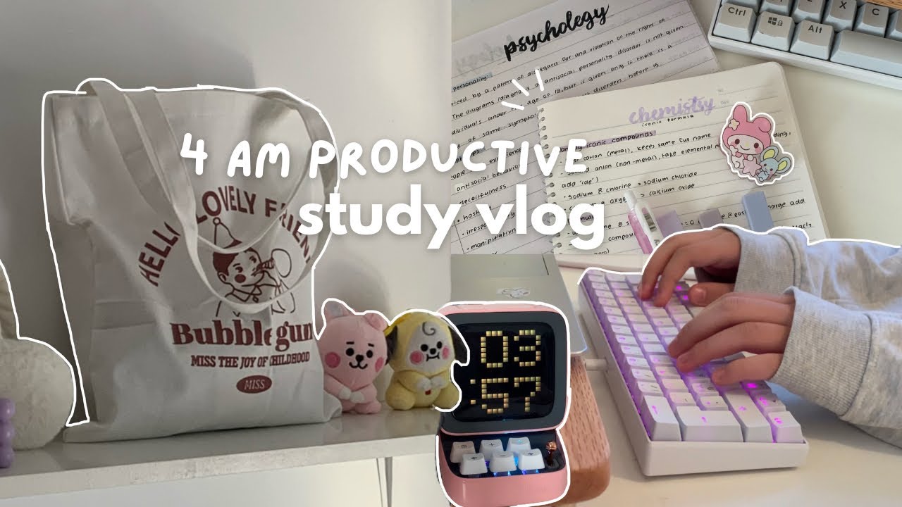 Maximize Your Study Day: A Productive Routine Guide