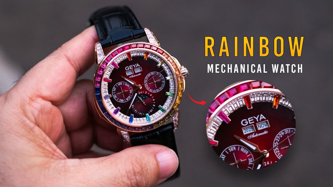 Geya Diamond Mechanical Watch Review: Affordable Luxury Timepiece