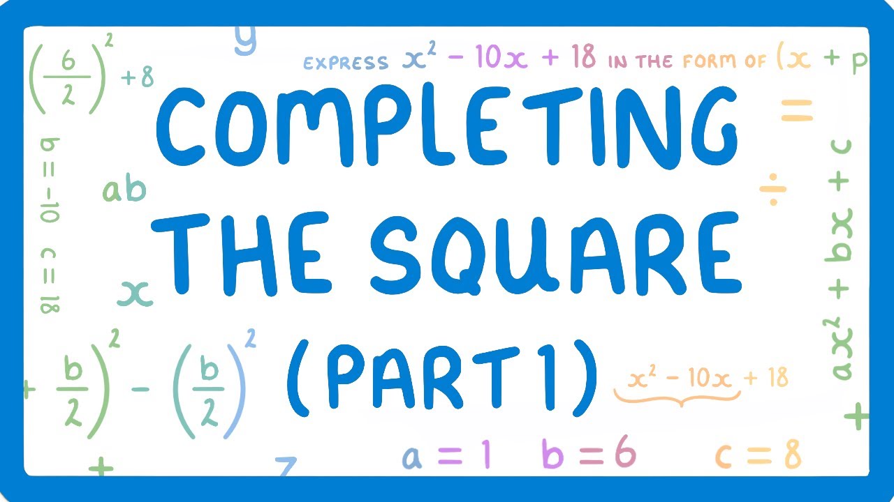 Master Completing the Square: Step-by-Step Guide with Examples