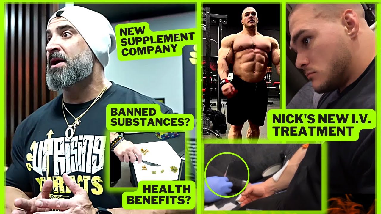 Elite Bodybuilders' Regenerative Therapies: IV & Kratom Analysis