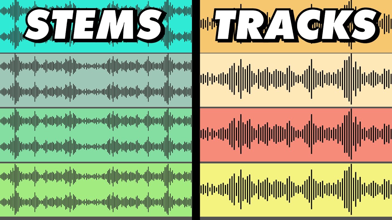 Tracks vs Stems Explained: Essential Audio Export Guide
