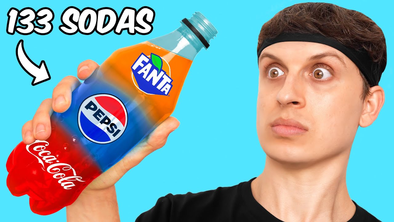 Flavor Mania Results: What Happens Mixing 100+ Sodas?