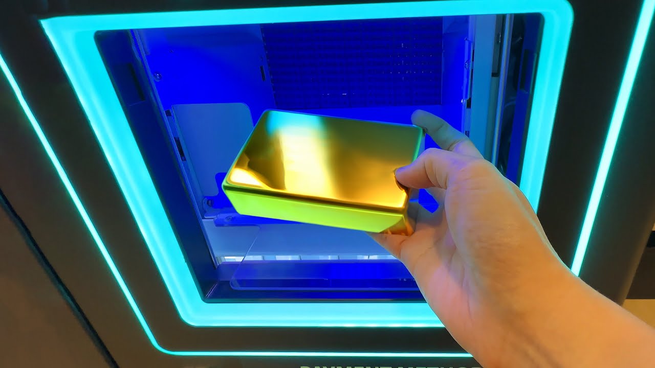 Singapore's Luxury Vending Machines: Gold, Cars & $30 Drinks