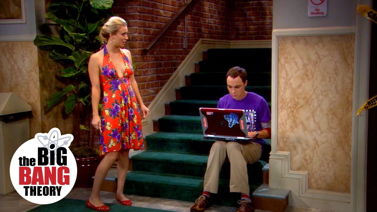 Why Sheldon Plays Mario on the Stairs: Big Bang Theory Scene