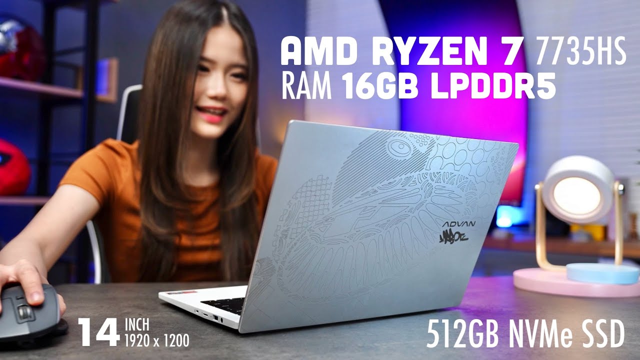 Advan Workplus X Darkbots Review: Artistic Laptop with Strong Performance