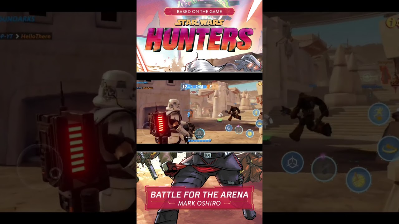Star Wars Hunters Mobile Game Review: Cross-Play & Characters