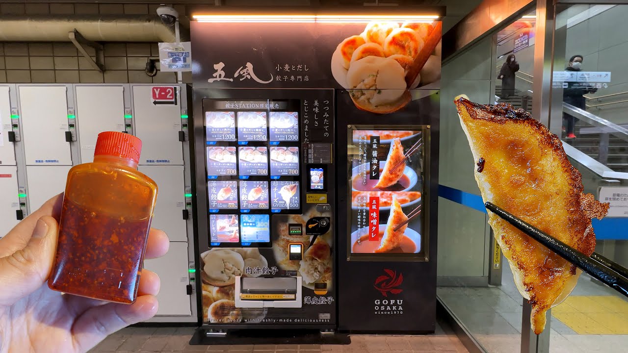 Frozen Gyoza Vending Machines in Japan: Full Purchase & Cooking Guide
