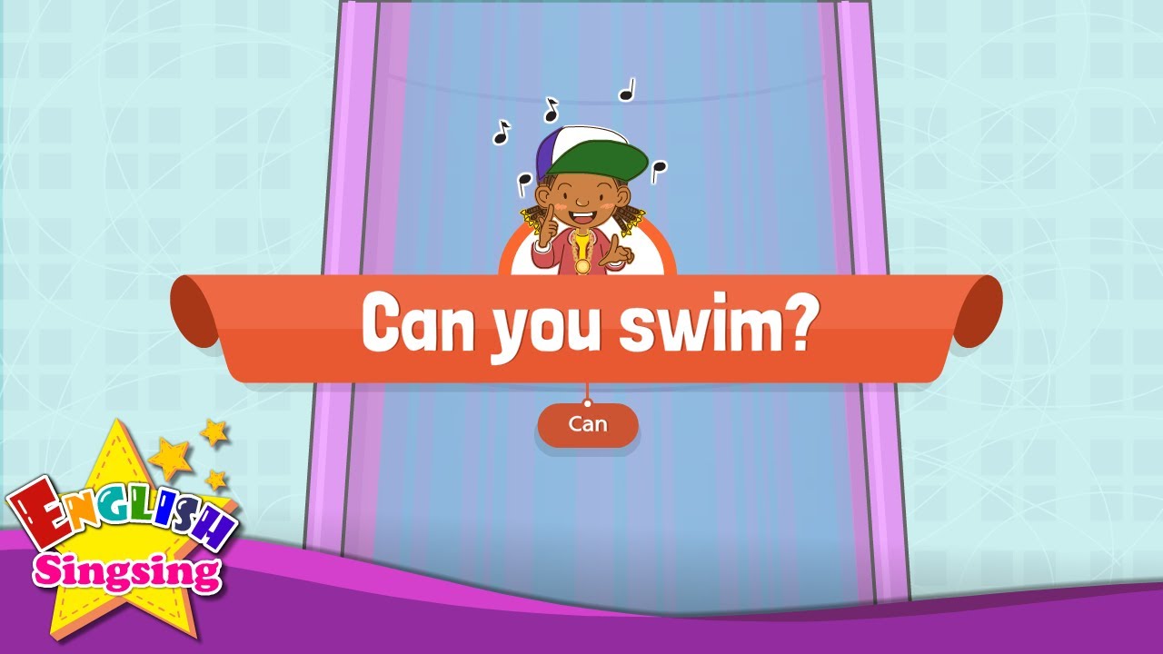 Teach Kids English Actions Song: Swim, Dance, and Sing!