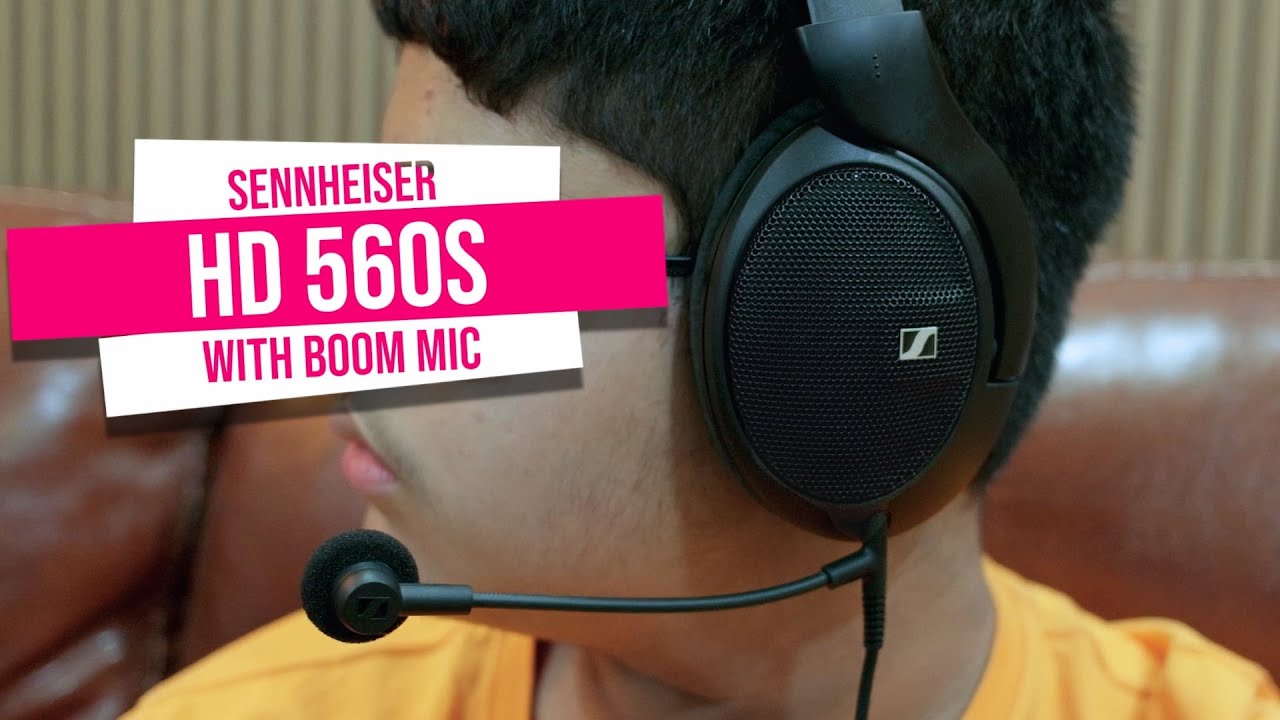 Sennheiser HD560S + Boom Mic: Audiophile Combo Review