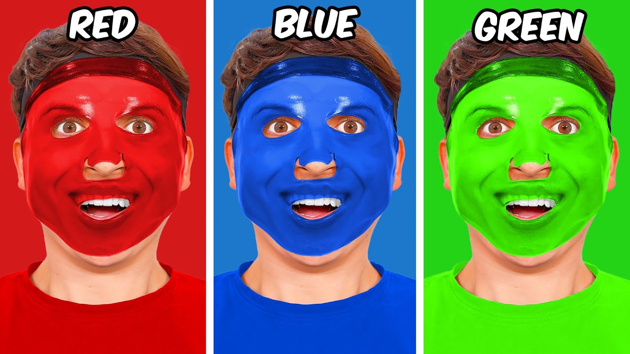 Colorful DIY Face Masks: Fun Experiment Guide