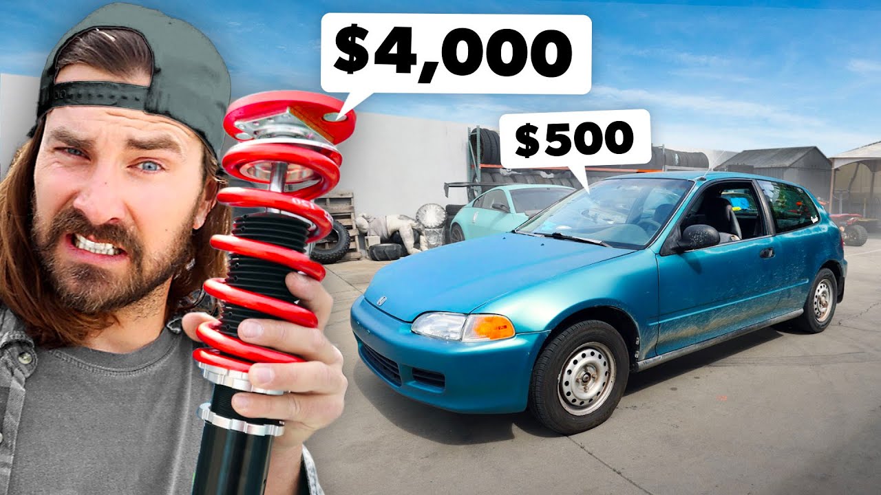 $4k Suspension Upgrade on 400k-Mile Honda Civic: Results