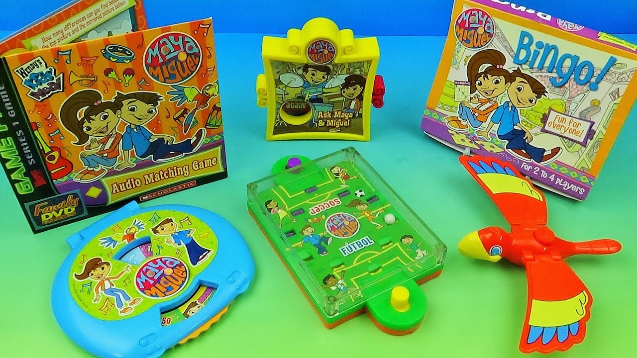 Wendy's 2005 Maya & Miguel Toys: Spanish Learning & Collector's Guide