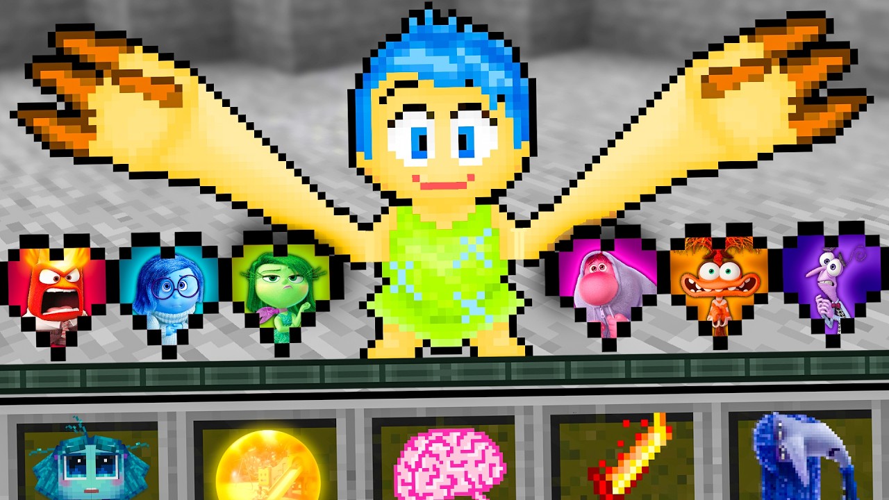 Master Emotion Control in Minecraft: Inside Out Survival Story