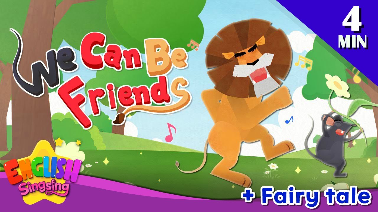 Lion and Mouse Story: Friendship Lesson for Kids