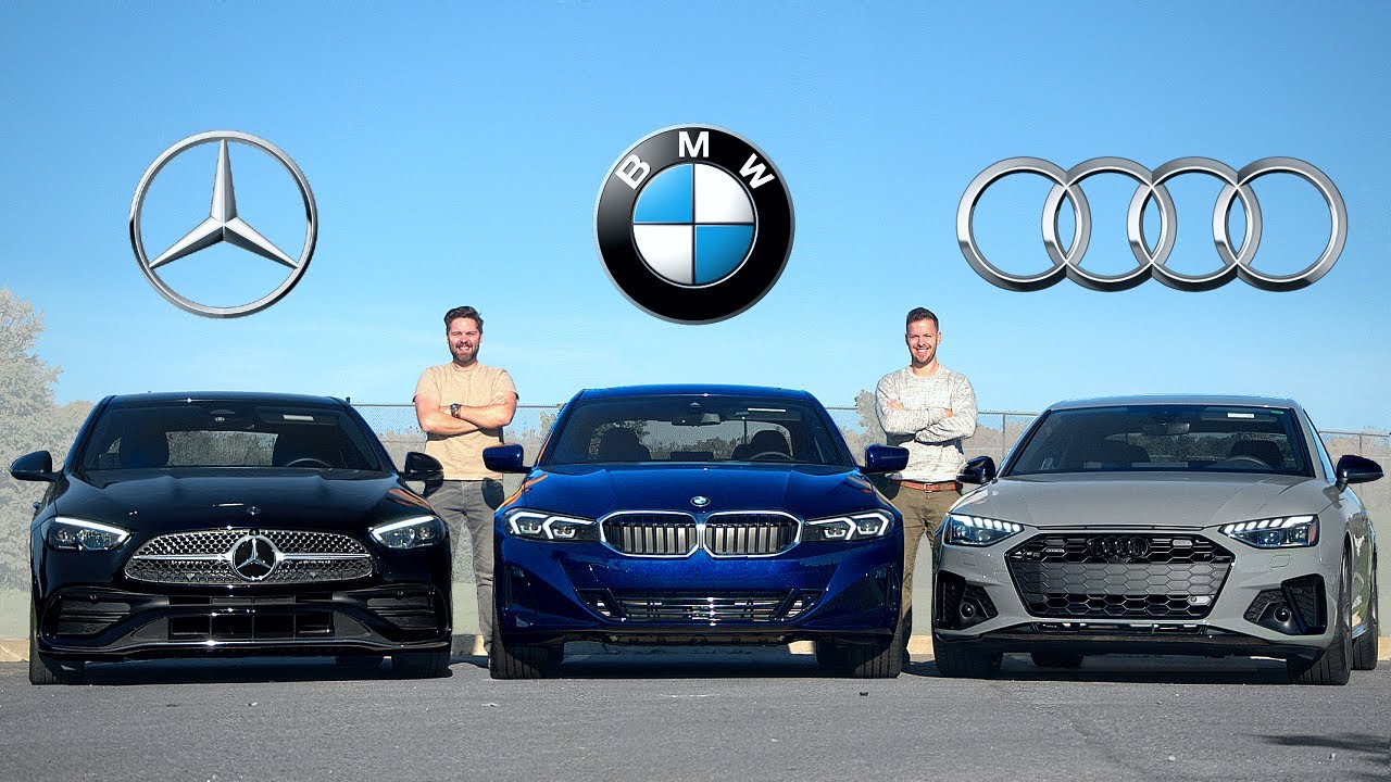 BMW 3 Series vs Audi A4 vs Mercedes C-Class: Best German Sports Sedan?