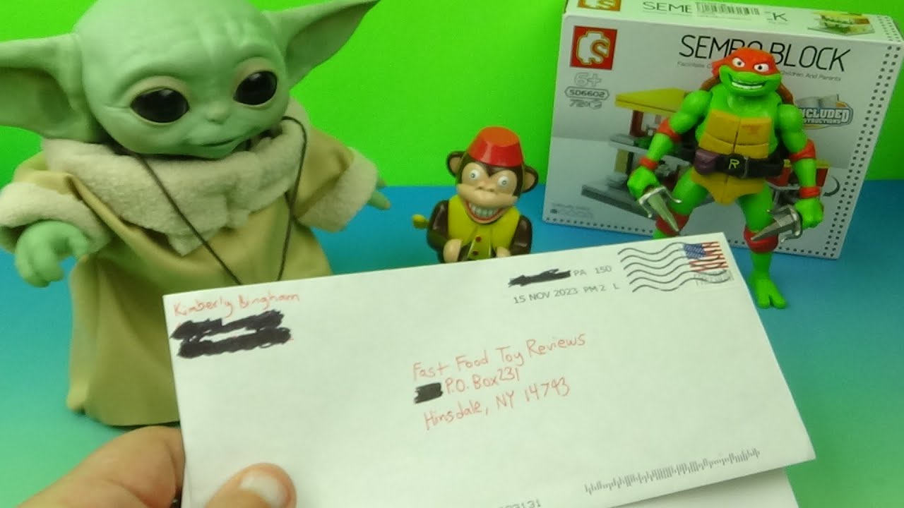 Behind the Scenes: Fan Mail for Fast Food Toy Reviews