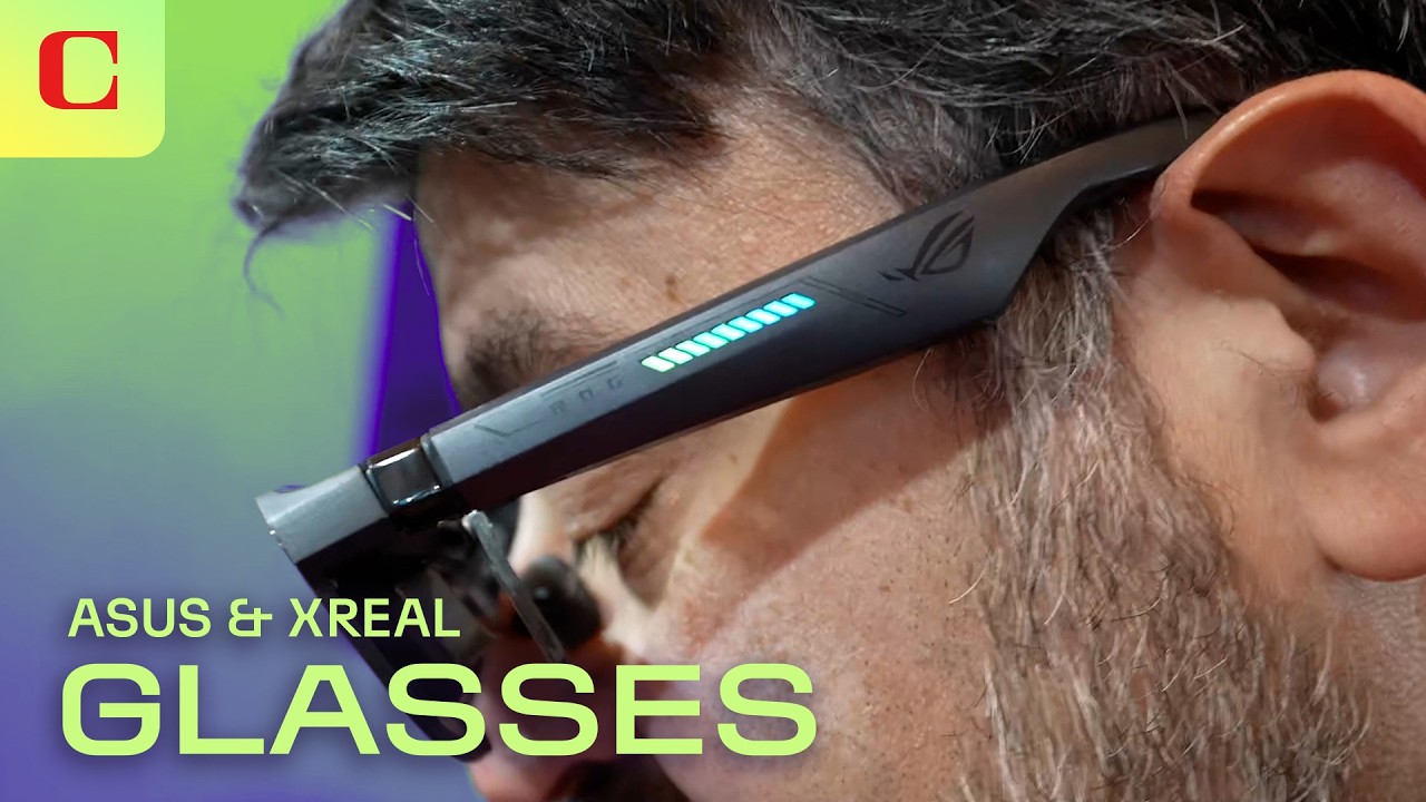 ASUS ROG XR Glasses Preview: 240Hz Gaming at CES
