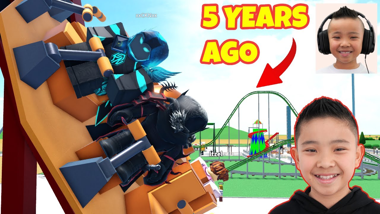 Revisiting My 5-Year-Old Roblox Theme Park: Nostalgia & Surprises