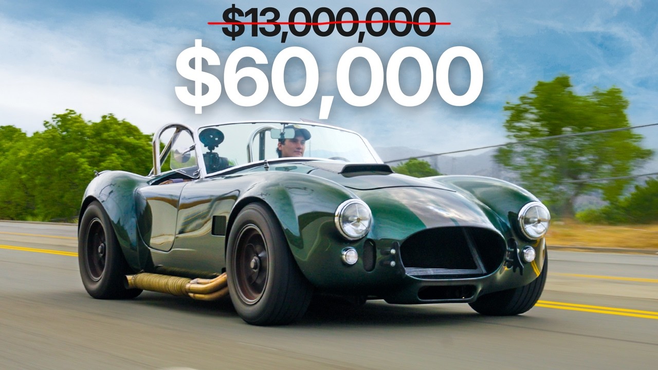 Factory Five Cobra vs Original: $13M Legend or $75K Masterpiece?