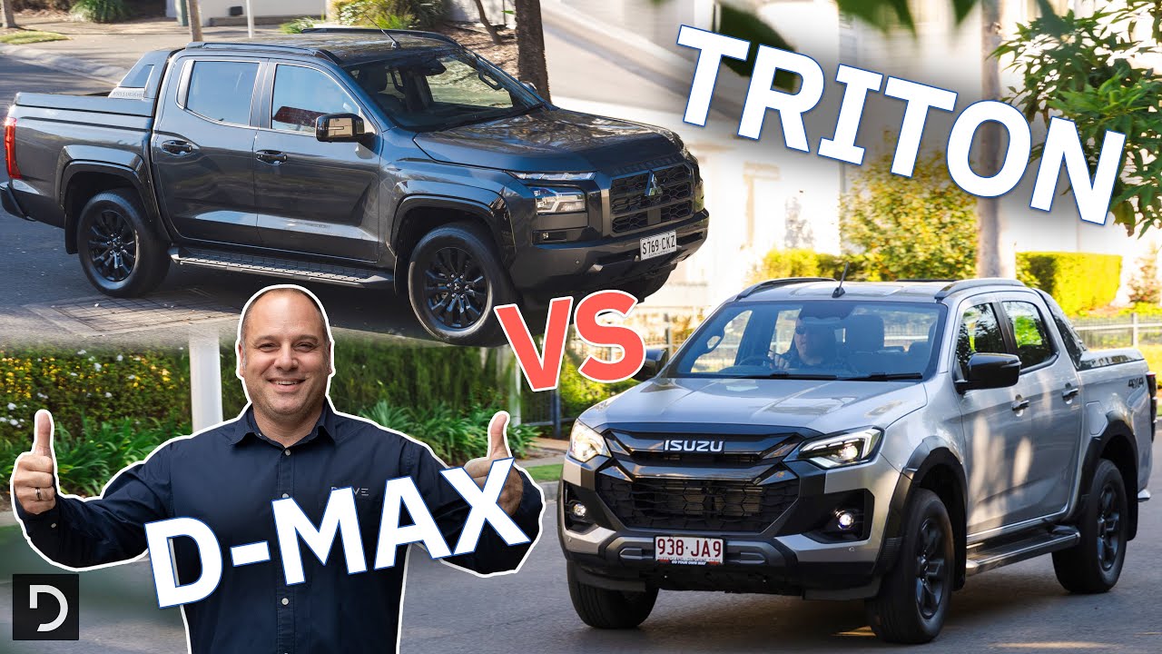 Mitsubishi Triton vs Isuzu D-Max 2024: Best City Dual Cab?