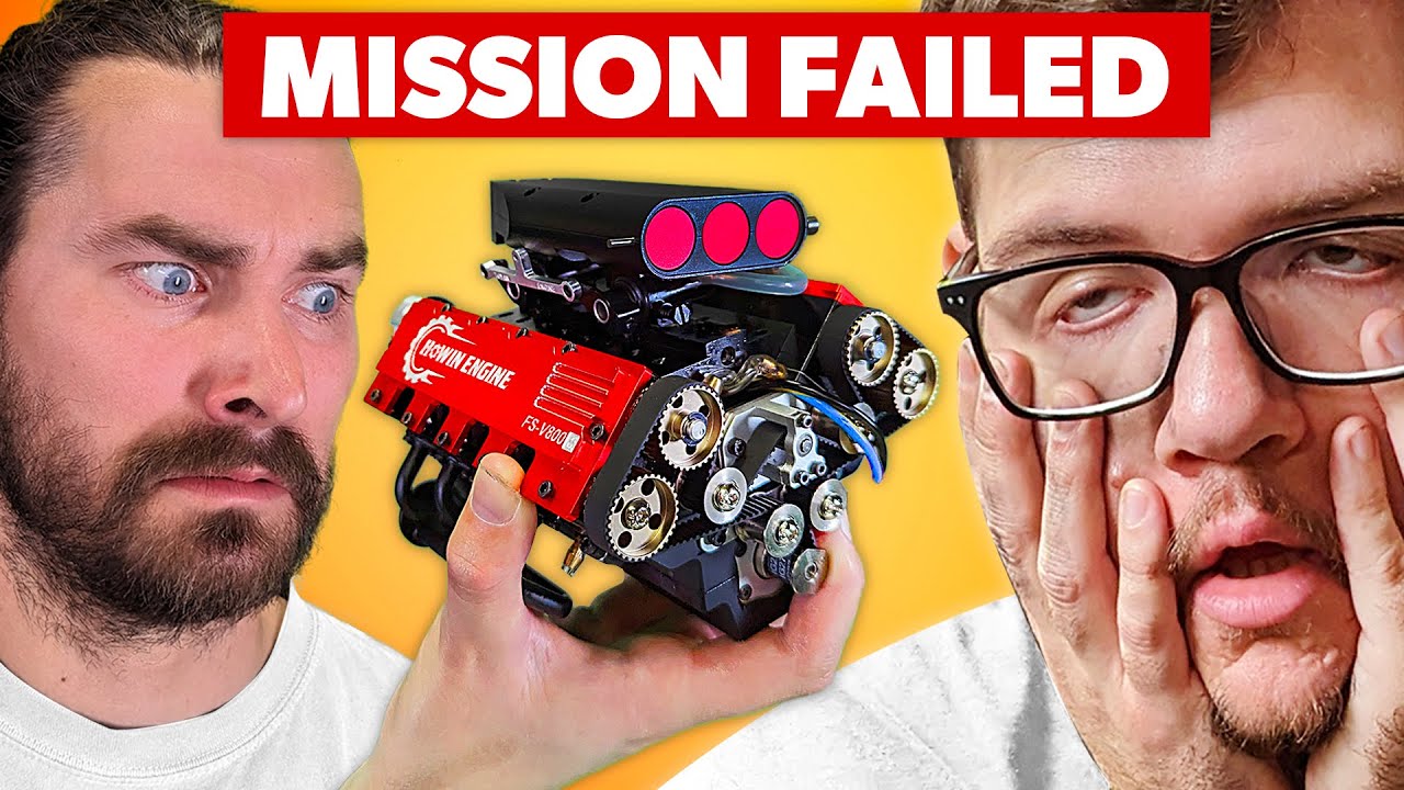 Building the World's Smallest V8 Engine: Challenges & Insights