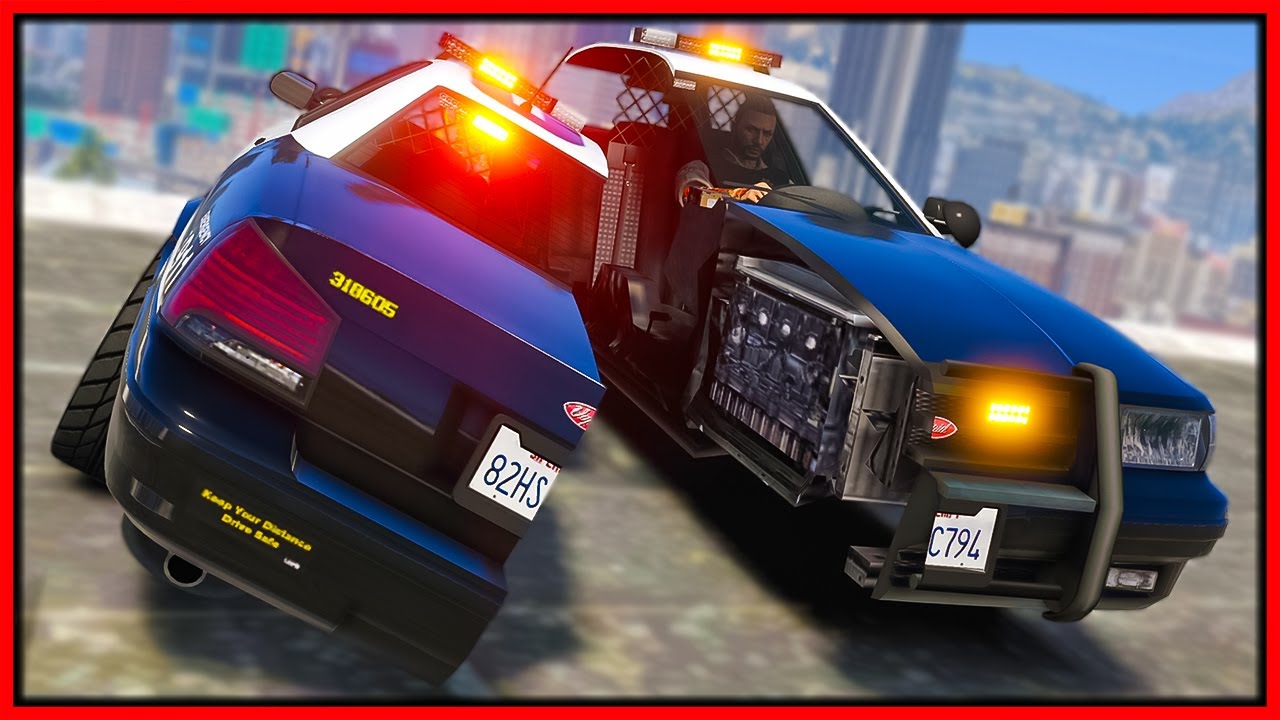 GTA 5 Half-Cut Police Car Fails: Ultimate Absurd RP Challenge