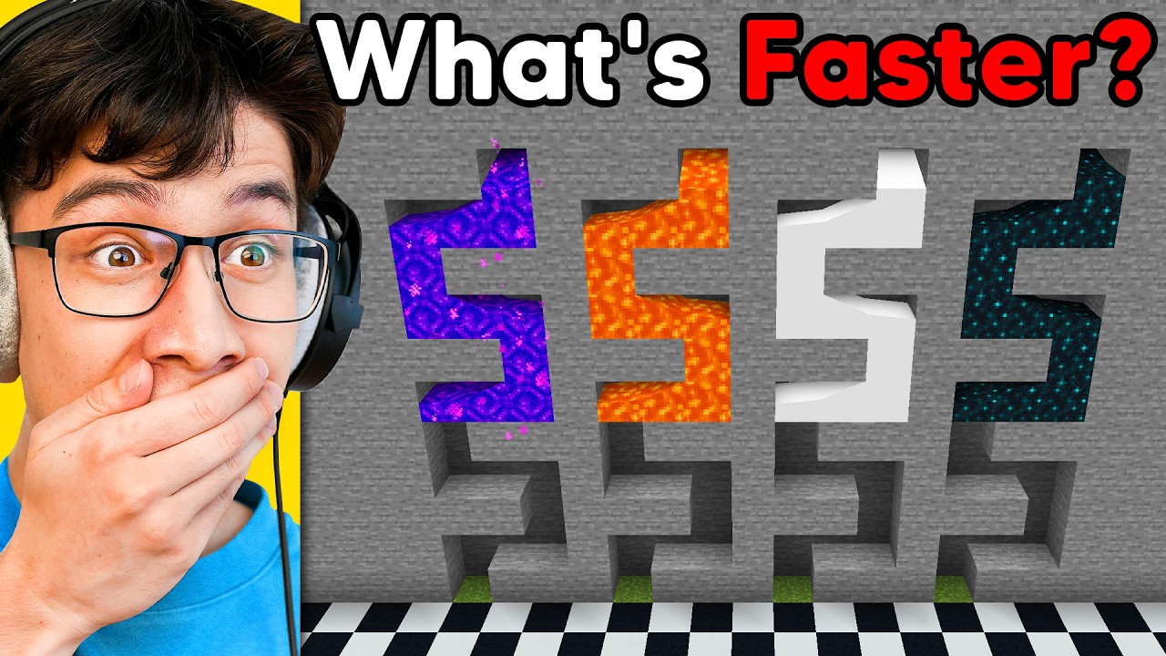 Minecraft Speed Showdown: Fastest Methods Verified