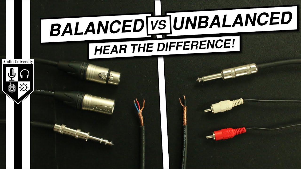 Balanced vs Unbalanced Audio Cables: Noise Reduction Explained
