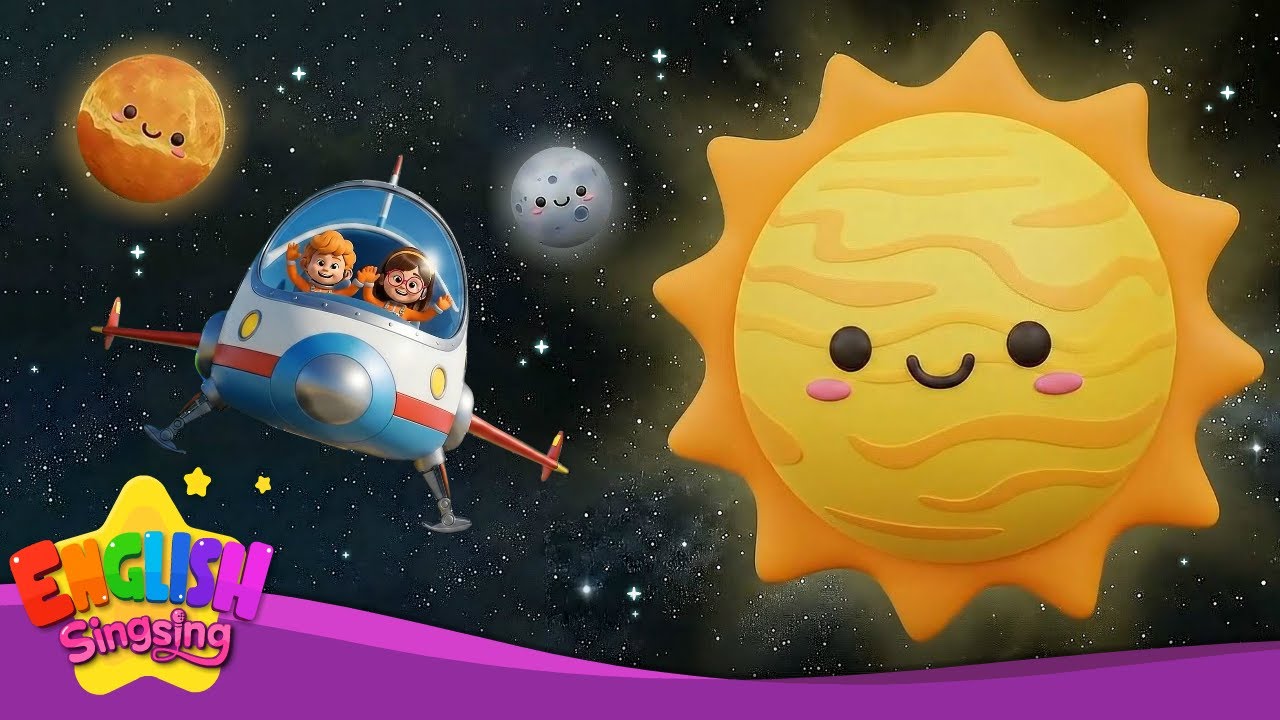 Preschool Solar System Song: Learn Planets Through Sing-Along Fun