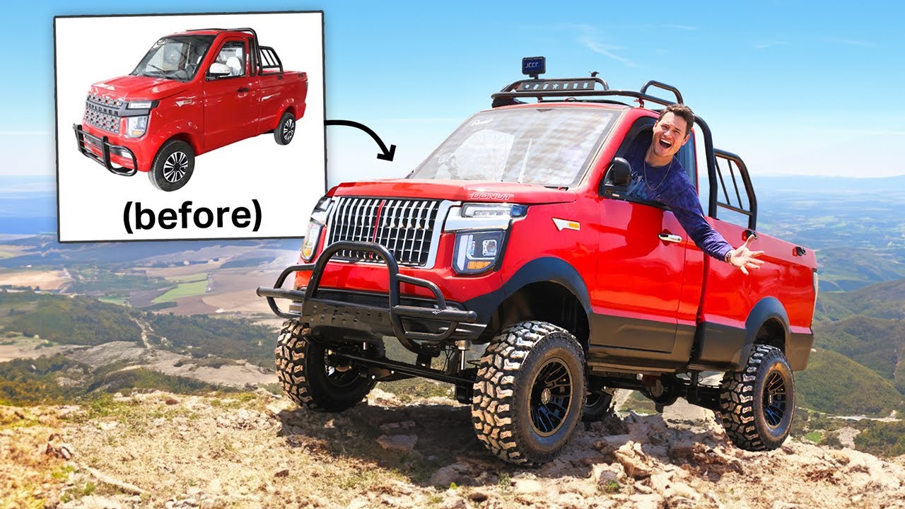 Building a Legit Off-Road Truck from the World's Cheapest Chinese Mini-Truck