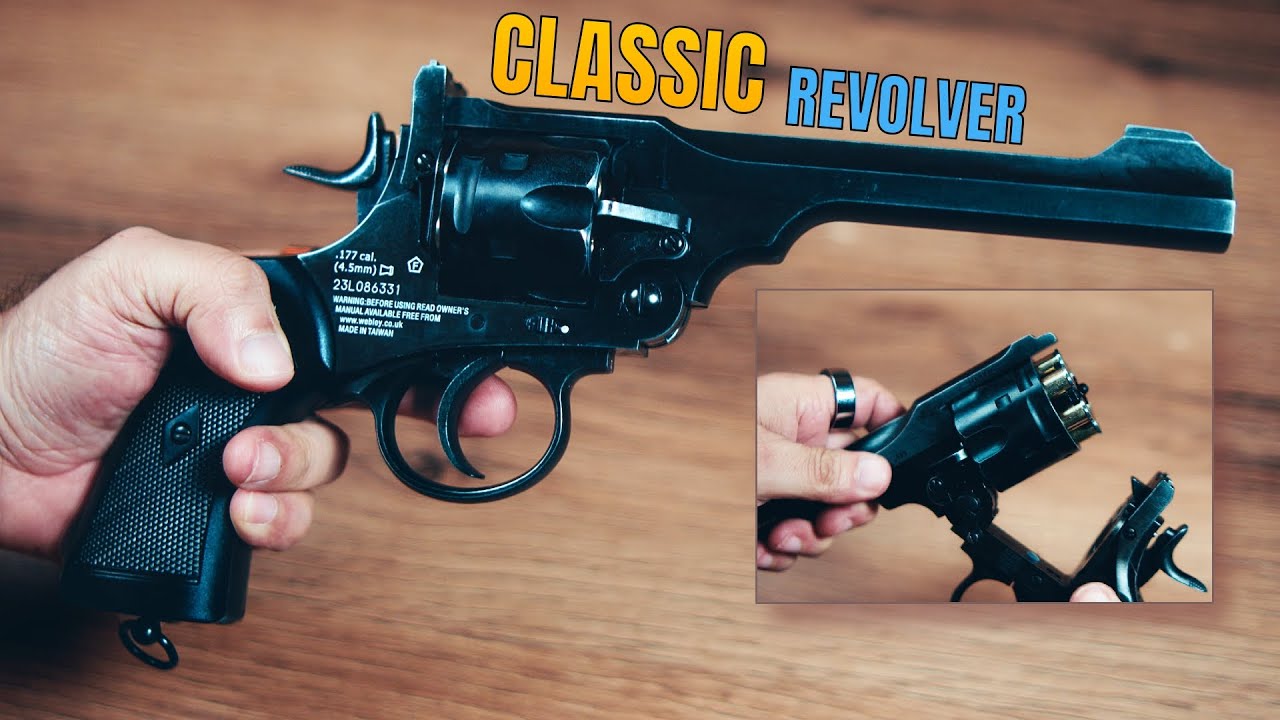 Webley Mark 6 Replica Review: Legal CO2 Revolver in India