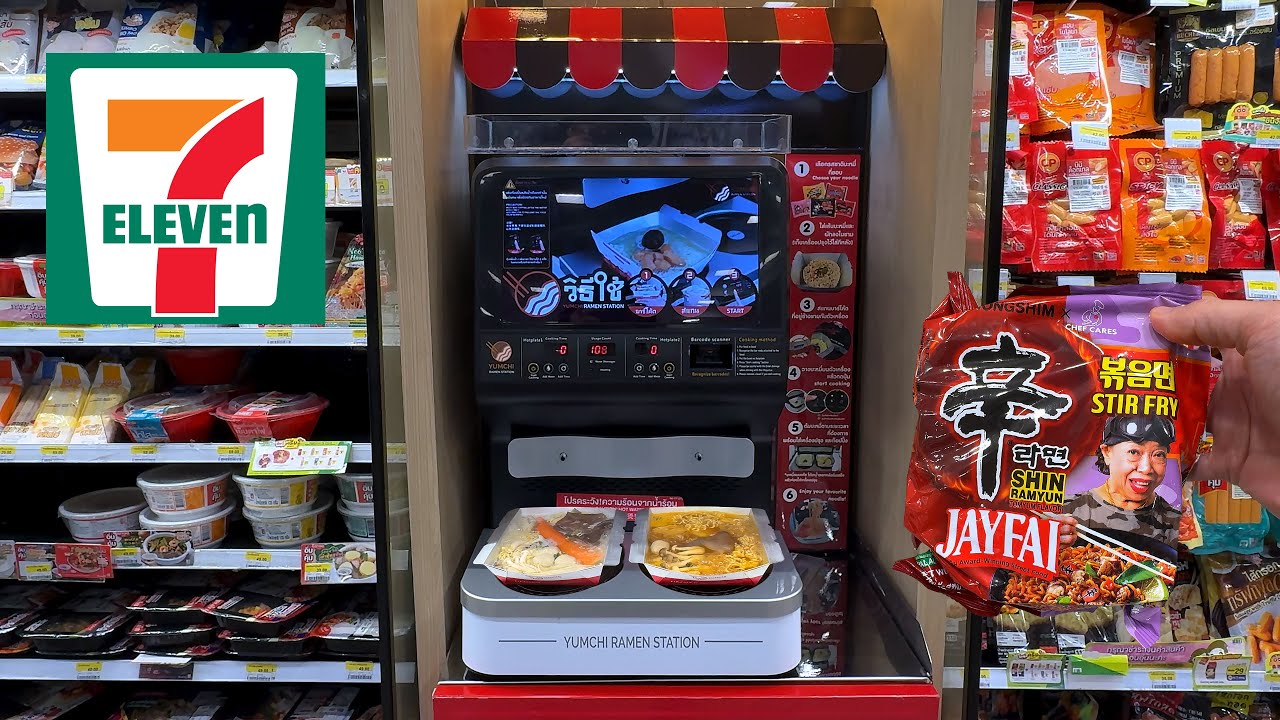 Thai 7-Eleven Instant Noodle Experience: Cook Jay Fai Ramen Yourself