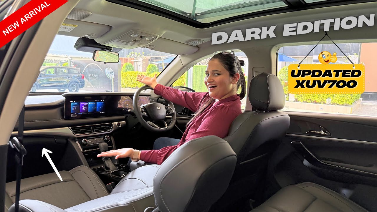 Mahindra XUV700 Dark Edition 2025: First Look & Key Upgrades