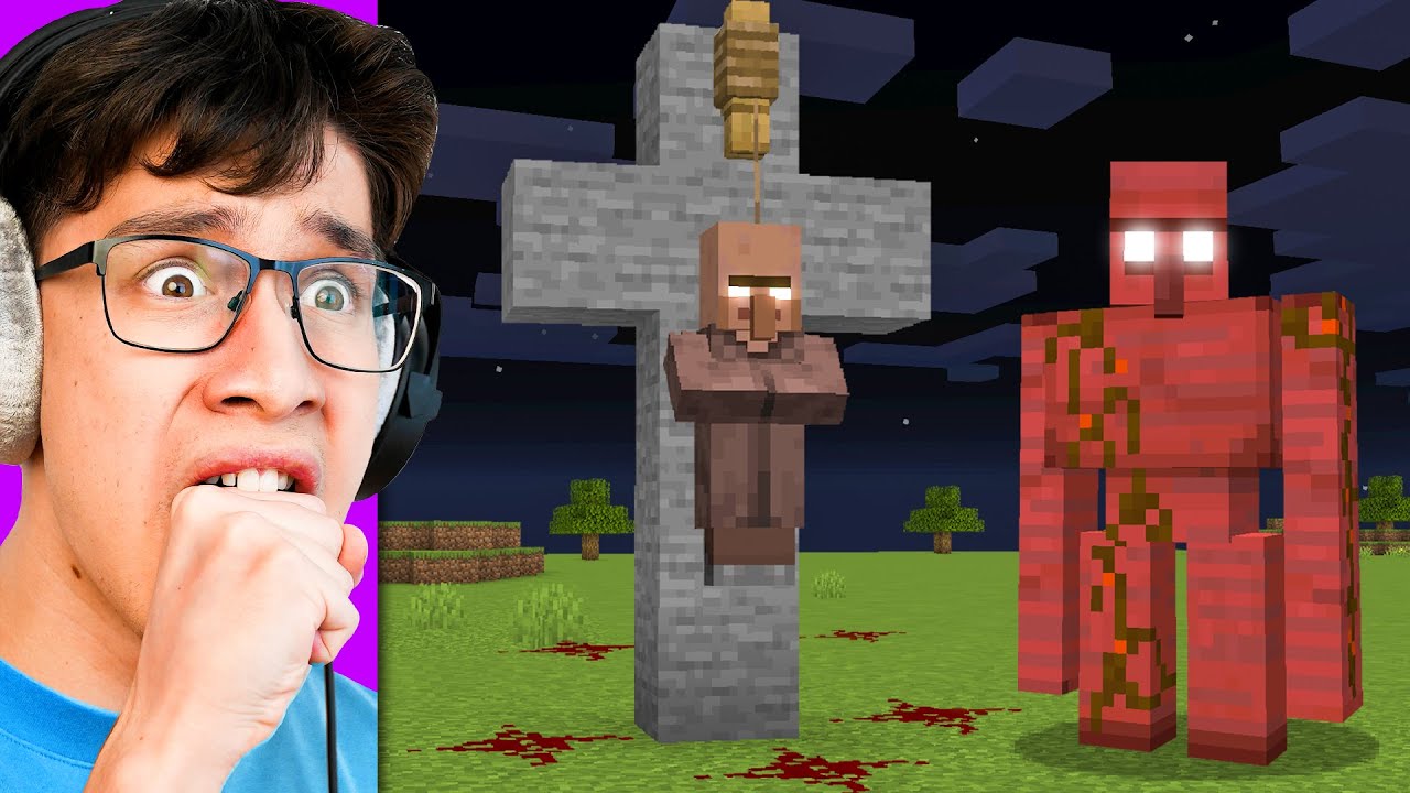 Minecraft Blood Golem: Truth Behind the Hardcore World Horror