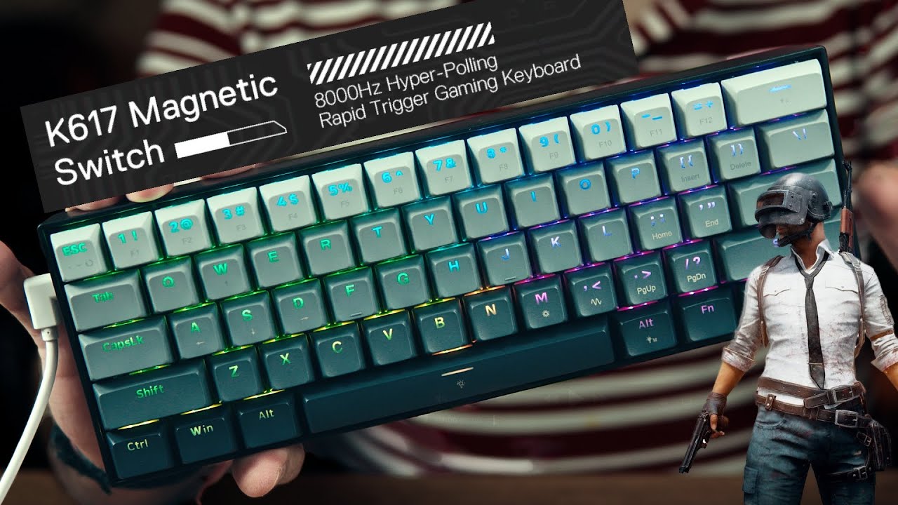 Red Dragon Fizz Gaming Keyboard Review: 8K Hyper-Polling Tested