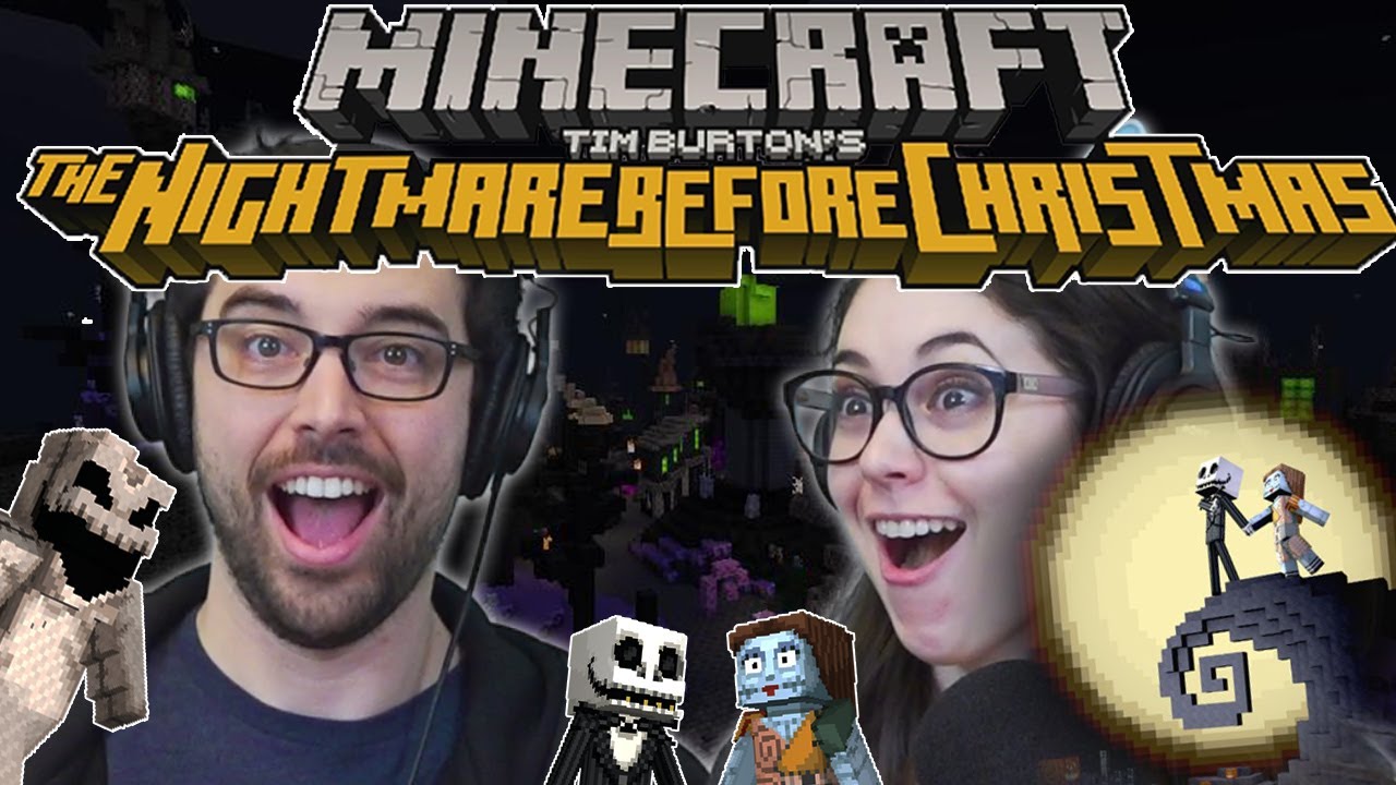 Explore Nightmare Before Christmas in Minecraft: Map Tour & Secrets