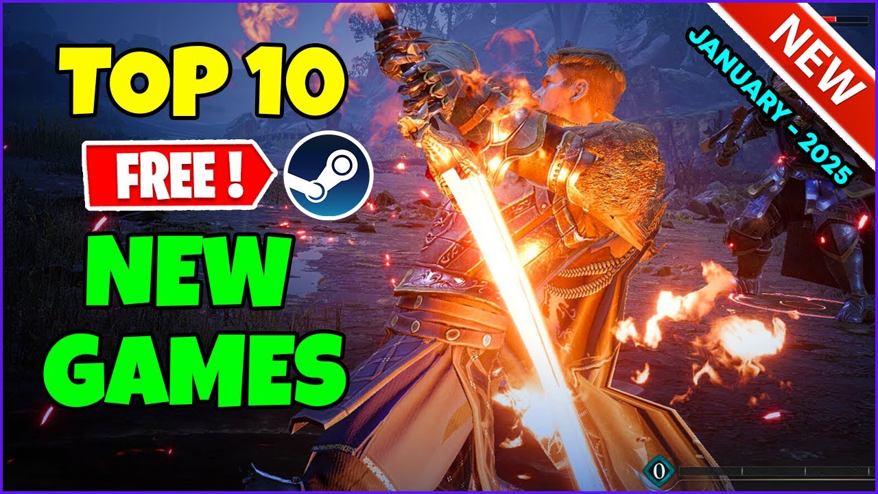 Top 10 Free Steam Games to Play in January 2025