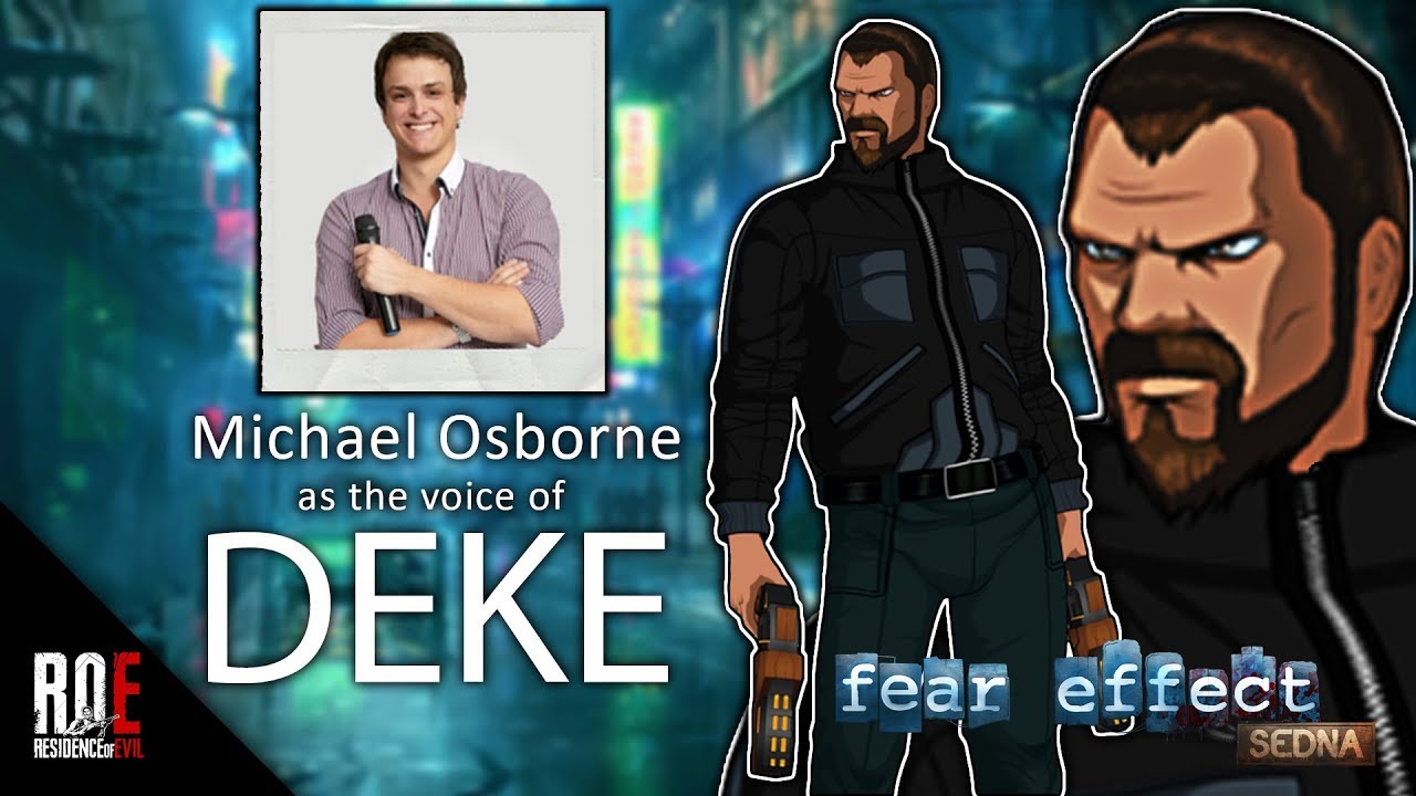 Michael Osborn on Voicing Deek in Fear Effect Sedna