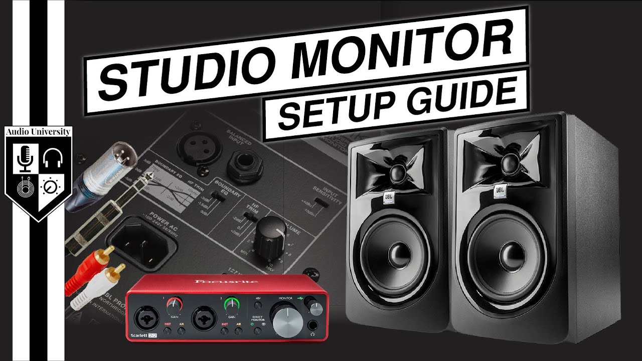 Studio Monitor Setup: Optimal Placement, Connection & Settings Guide
