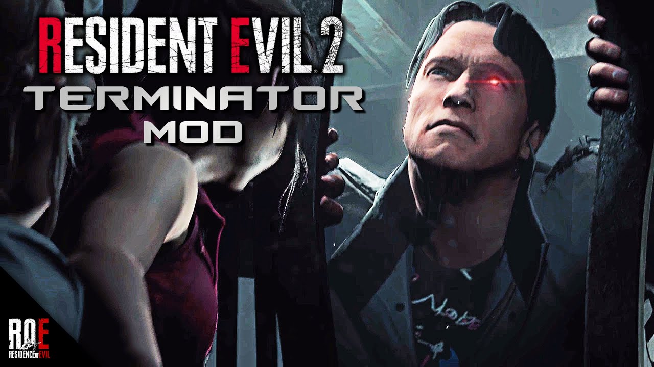 Terminator Mod Replaces Mr X in RE2: Ultimate Relentless Pursuit