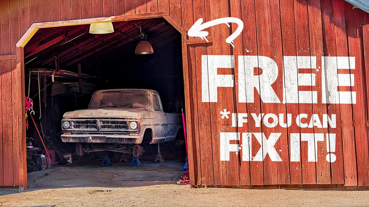 Resurrect a Barn Find Ford Truck in 2 Hours: Real Mechanic Challenge