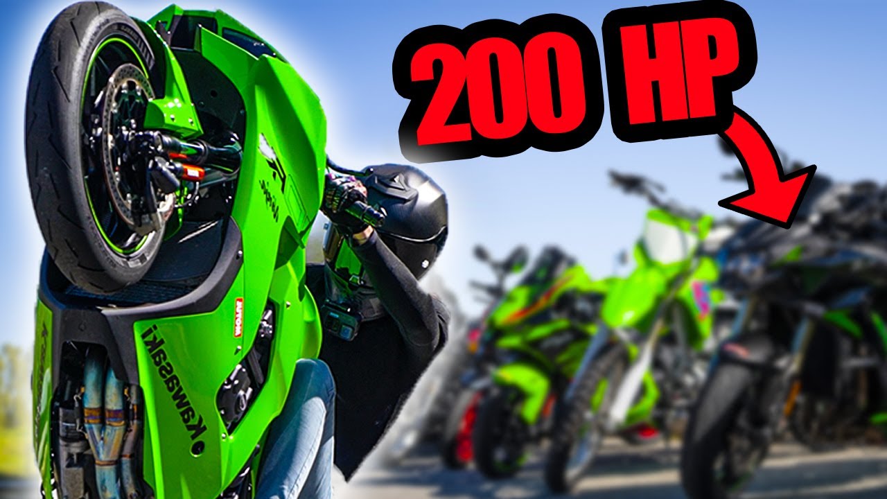 Kawasaki Wheelie Performance Test: Top Models Ranked