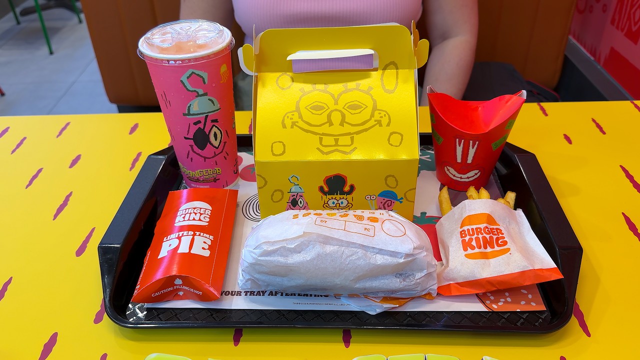 Burger King Singapore SpongeBob Review: Best Menu Items & Tips