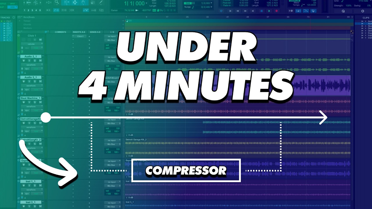 Parallel Drum Compression: Pro Mixing Technique