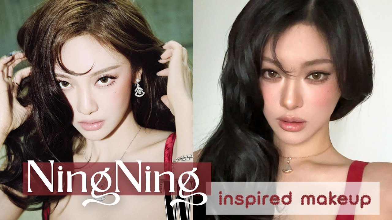 NingNing's W Korea Makeup: Soft Glam Cat-Eye Tutorial