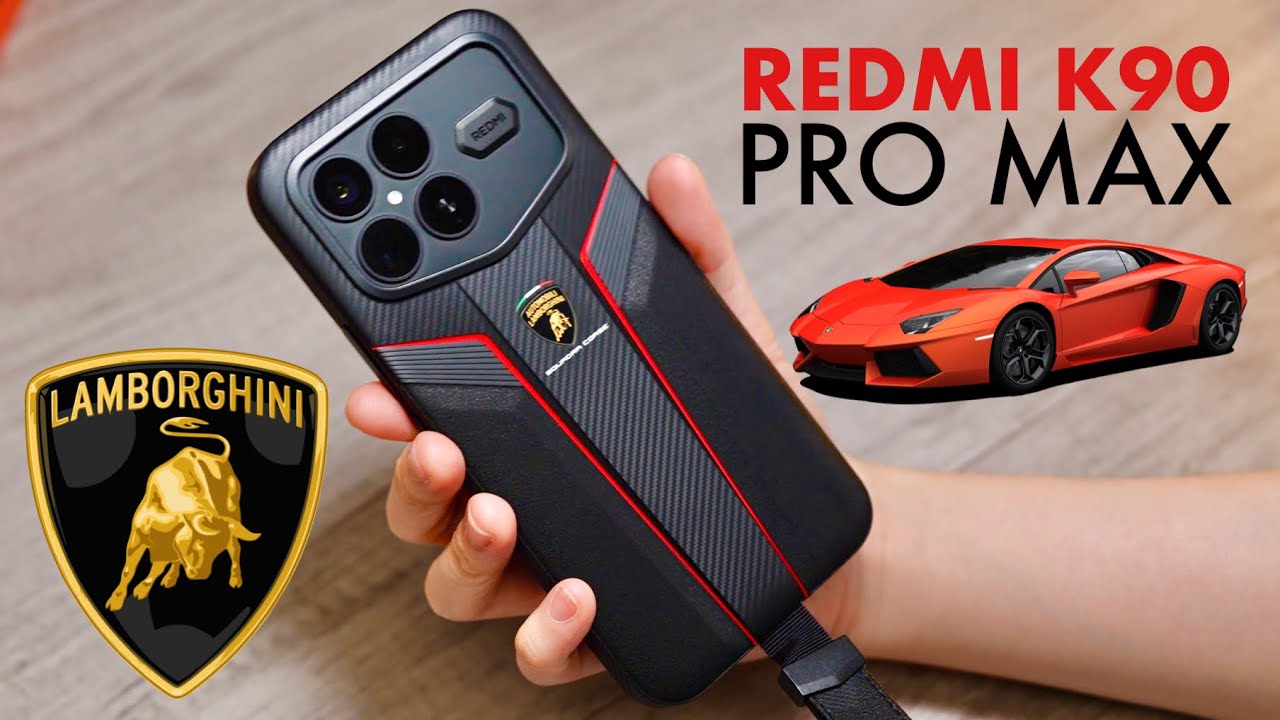 Redmi K90 Pro Max Lamborghini Edition Unboxing & Review