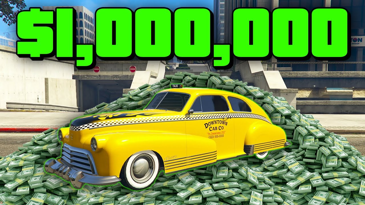 Make $1 Million in GTA Online Using Taxi Work: Triple Money Strategy