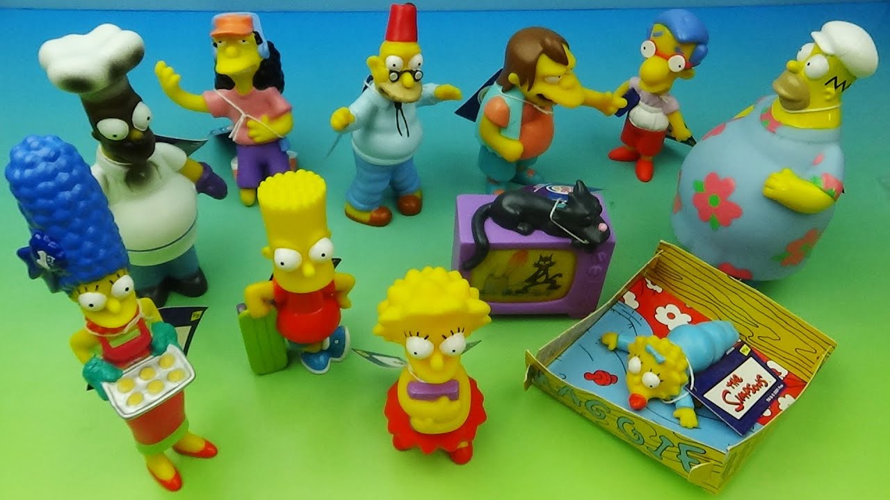 2001 Burger King Simpsons Figures: UK Exclusive Collector's Guide